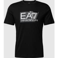 EA7 Tops EA7 Emporio Armani Logo T Shirt Black