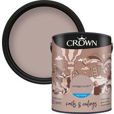 Crown Brown Paint Crown Ceilings Mid Sheen Emulsion Vintage Crush Wall Paint Brown