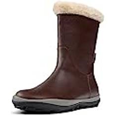 37 ⅓ Lace Boots Camper Peu Pista GORE-TEX Boots for Women Brown, 7.5, Smooth leather