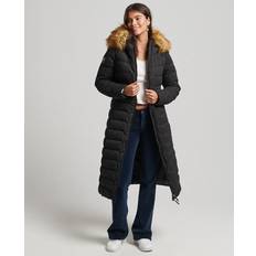 Superdry Coats Superdry Women's Arctic Longline Puffer Coat Black