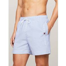 Tommy Hilfiger Men Swimming Trunks on sale Tommy Hilfiger Original Ithaca Stripe Mid Length Swim Shorts ITHACA WHITE BLUE SPELL