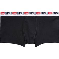 Diesel Black - Men Shorts Diesel Shorts con fascia elasticizzata con logo in vita Slips Donna Nero