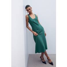 H&M Ladies Green Sleeveless dress