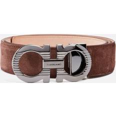 Ferragamo Man Adjustable Gancini belt Black