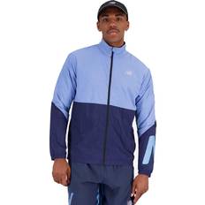 New Balance Outerwear New Balance Graphic Impact Jacket Blue Man