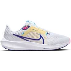 Nike 37 ⅓ - Men Running Shoes Nike Pegasus 40 M - White/Photon Dust/Fierce Pink/Deep Royal Blue