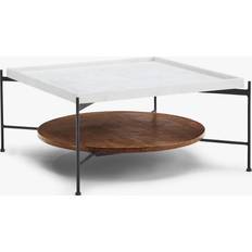 Swoon Coffee Tables Swoon John Lewis White Coffee Table 75x75cm