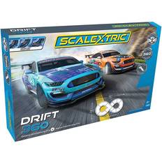 Car Track Scalextric Drift 360 Race Set