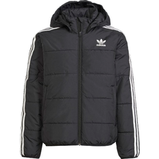 Adidas Coat Jackets adidas Kid's Adicolor Jacket - Black/White (H34564)