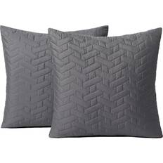 Brentfords Insert Geometric Cushion Cover Grey (45x45cm)