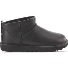 UGG Women Ankle Boots UGG Classic Ultra Mini Leather - Black
