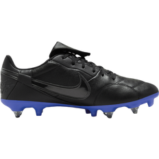 Black - Soft Ground (SG) Football Shoes Nike Premier 3 SG-PRO Anti-Clog Traction M - Black/Hyper Royal