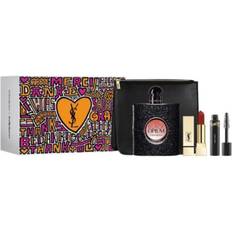 Black opium gift set Yves Saint Laurent Black Opium 2023 Gift Set EdP 100ml + Lipstick + Mascara + Pouch