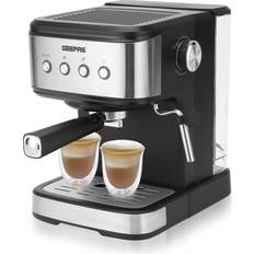 Geepas Espresso &Cappuccino Coffee Machine with Milk Tank
