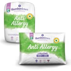 Slumberdown Anti Allergy All Seasons Combi 15 Tog 4.5+10.5 tog White