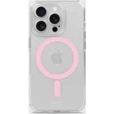 Holdit Phone Case MagSafe Pink/Transparent iPhone 15 Pro