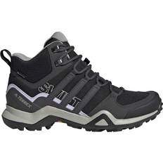 36 ⅔ - Women Hiking Shoes adidas Terrex Swift R2 Mid GTX W - Core Black/Dgh Solid Grey/Purple Tint
