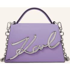 Karl Lagerfeld K/signature Small Crossbody Bag, Woman, Iris Purple, Size: One size One size