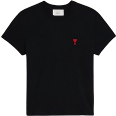 Cotton - Unisex T-shirts & Tank Tops Ami Paris Ami de Coeur T-shirt - Black