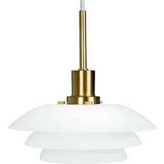 DybergLarsen DL20 Light Opal/Brass Pendant Lamp 20cm