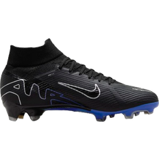 45 ½ - Women Football Shoes Nike Zoom Mercurial Superfly 9 Pro FG - Black/Hyper Royal/Chrome
