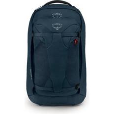 Osprey Women Hiking Backpacks Osprey Farpoint 70 Travel Backpack - Muted Space Blue