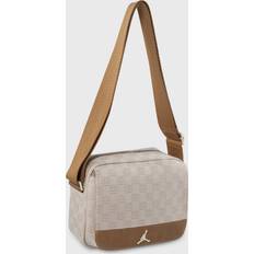 Beige Messenger Bags Jordan Monogram Mini Messenger Bag, Women's, Coconut Milk