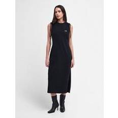 Barbour International Womens Black Retton Midi Dress