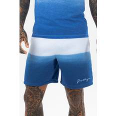 Shorts Hype mens blue lake fade scribble shorts