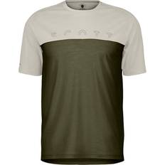 Scott Defined Merino Sleeve T-shirt Beige Man