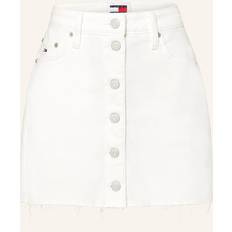 Tommy Hilfiger Women - XL Skirts Tommy Hilfiger Izzie Button-Thru Denim Mini Skirt ANCIENT WHITE