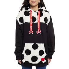 Jumpers Loungefly Minnie Rocks The Dots Sherpa Unisex Hoodie Disney