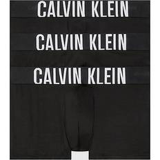 Calvin Klein Polyester Men's Underwear Calvin Klein Intense Power Trunks 3-pack - Black