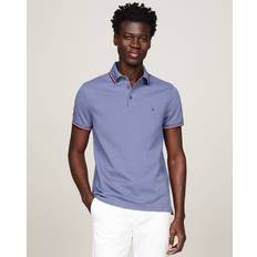 Tommy Hilfiger Polo Shirts on sale Tommy Hilfiger 1985 Collection Tipped Slim Fit Polo FADED INDIGO