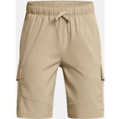 Brown Children's Clothing Under Armour Boys' Tech Woven Cargo Shorts City Khaki Black YMD 54 in Brown YM 54 in