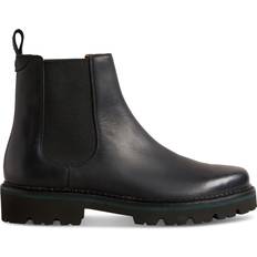 Ted Baker Men Boots Ted Baker Men's Chunky Leather Chelsea Boots Black