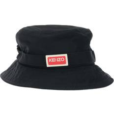 Kenzo Headgear Kenzo black casual bucket hat Black