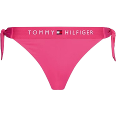 Tommy Hilfiger Bikini Bottoms Tommy Hilfiger Side Tie Cheeky Bikini Bottom - Hot Magenta