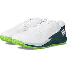 Wilson Padel Shoes Wilson Rush Pro Ace Men's Tennis Shoes White/Ponderosa/Jasmine Green