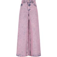 Purple Jeans Marni High-rise wide-leg jeans pink