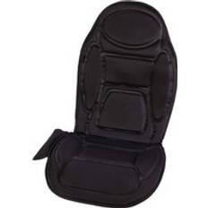 Carmen C81133 Massage Vibration Seat Cushion with Heat Black