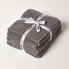 Egyptian Cotton Towels Homescapes 500 GSM Egyptian Bath Towel Grey