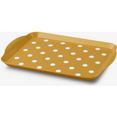 Green Serving Dishes Zeal Melamine Dotty Tray Serving Dish