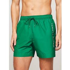 Tommy Hilfiger Swimming Trunks Tommy Hilfiger Original Logo Mid Length Swim Shorts PRIMARY RED