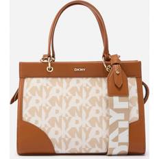 Beige Messenger Bags DKNY Gramercy Handbag brown/beige