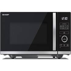 Sharp Countertop - Silver Microwave Ovens Sharp YC-QS254AU-B Black, Silver