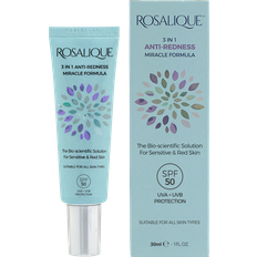 Facial Creams Rosalique 3 in 1 Anti-Redness Miracle Formula SPF50 30ml