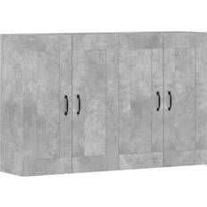 vidaXL 3197988 Concrete Grey Wall Cabinet