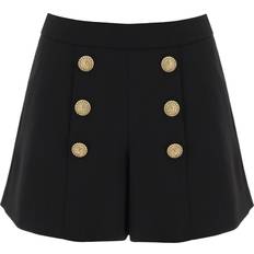 Balmain Trousers & Shorts Balmain Black Four-Pocket Shorts 0PA Noir FR