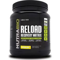 Immune System Amino Acids NutraBio Reload Recovery Matrix Passion Fruit 831g